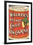 Can of Walker's Chile con Carne-null-Framed Art Print