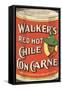 Can of Walker's Chile con Carne-null-Framed Stretched Canvas