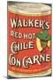 Can of Walker's Chile con Carne-null-Mounted Art Print