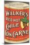 Can of Walker's Chile Con Carne-Found Image Press-Mounted Giclee Print