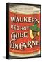 Can of Walker's Chile Con Carne-Found Image Press-Framed Stretched Canvas