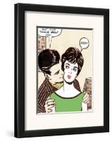 Can't Stop Thinking About …-Roy Newby-Framed Art Print
