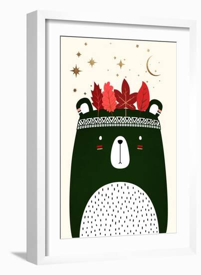 Can't Wait for Christmas (Vers.1)-Kubistika-Framed Giclee Print
