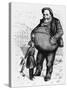 Can the Law Reach Him? The Dwarf and the Thief-Thomas Nast-Stretched Canvas