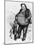 Can the Law Reach Him? The Dwarf and the Thief-Thomas Nast-Mounted Giclee Print