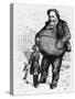 Can the Law Reach Him? The Dwarf and the Thief-Thomas Nast-Stretched Canvas