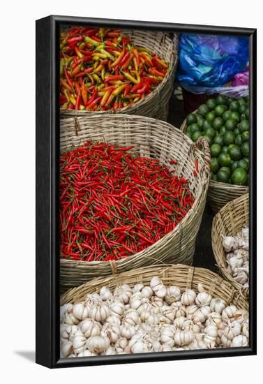 Can Tho Market, Mekong Delta, Vietnam, Indochina, Southeast Asia, Asia-Yadid Levy-Framed Photographic Print