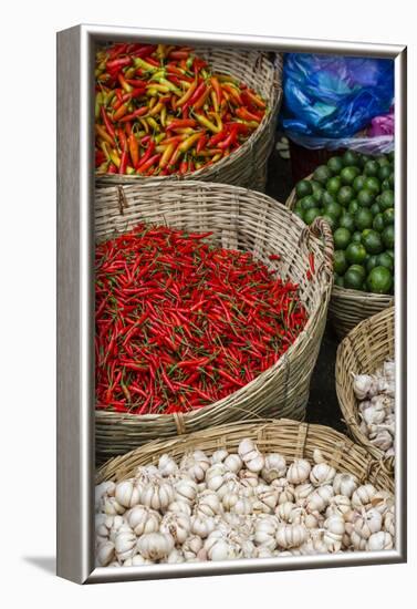 Can Tho Market, Mekong Delta, Vietnam, Indochina, Southeast Asia, Asia-Yadid Levy-Framed Photographic Print