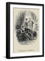 'Can you forgive her?'-Hablot Knight Browne-Framed Giclee Print