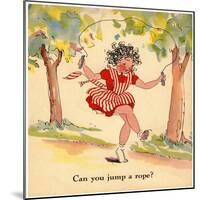 Can You Jump a Rope?-Romney Gay-Mounted Art Print