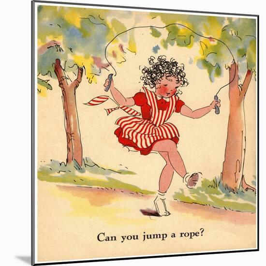 Can You Jump a Rope?-Romney Gay-Mounted Art Print