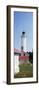 Cana Island Lighthouse, Baileys Harbor, Lake Michigan, Door County, Wisconsin, USA-null-Framed Photographic Print