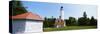 Cana Island Lighthouse, Baileys Harbor, Lake Michigan, Door County, Wisconsin, USA-null-Stretched Canvas