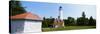 Cana Island Lighthouse, Baileys Harbor, Lake Michigan, Door County, Wisconsin, USA-null-Stretched Canvas