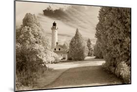 Cana Island Lighthouse, Door County, Wisconsin '12-Monte Nagler-Mounted Photographic Print