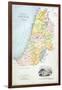 Canaan as it Was Divided Between the Twelve Tribes of Israel-null-Framed Giclee Print