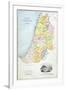 Canaan as it Was Divided Between the Twelve Tribes of Israel-null-Framed Giclee Print