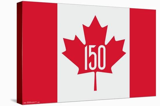 Canada - 150th Anniversary-Trends International-Stretched Canvas