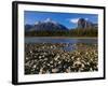 Canada, Alberta, Athabasca River and Canadian Rockies in Jasper NP-Mike Grandmaison-Framed Photographic Print