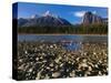 Canada, Alberta, Athabasca River and Canadian Rockies in Jasper NP-Mike Grandmaison-Stretched Canvas