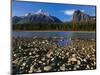 Canada, Alberta, Athabasca River and Canadian Rockies in Jasper NP-Mike Grandmaison-Mounted Photographic Print