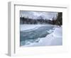 Canada, Alberta, Banff National Park. Dawn at the Bow River and Morant's Curve-Ann Collins-Framed Photographic Print