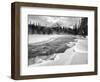 Canada, Alberta, Banff National Park. Dawn at the Bow River and Morant's Curve-Ann Collins-Framed Photographic Print