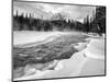 Canada, Alberta, Banff National Park. Dawn at the Bow River and Morant's Curve-Ann Collins-Mounted Photographic Print