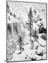 Canada, Alberta, Banff National Park. Frozen cascades in Johnston Canyon-Ann Collins-Mounted Photographic Print