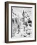 Canada, Alberta, Banff National Park. Frozen cascades in Johnston Canyon-Ann Collins-Framed Photographic Print