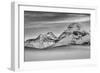 Canada, Alberta, Banff National Park, Mount Hector, Bow Peak, and fog over Bow Lake-Ann Collins-Framed Photographic Print
