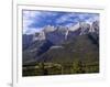 Canada, Alberta, Banff National Park, Mount Rundle Rises Above the Bow Valley-John Barger-Framed Photographic Print