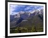 Canada, Alberta, Banff National Park, Mount Rundle Rises Above the Bow Valley-John Barger-Framed Photographic Print