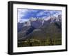 Canada, Alberta, Banff National Park, Mount Rundle Rises Above the Bow Valley-John Barger-Framed Photographic Print