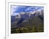 Canada, Alberta, Banff National Park, Mount Rundle Rises Above the Bow Valley-John Barger-Framed Photographic Print