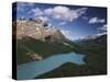 Canada, Alberta, Banff National Park, Mountains and Peyto Lake-Christopher Talbot Frank-Stretched Canvas