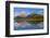 Canada, Alberta, Banff National Park. Mt. Rundle and Sulphur Mountain reflection in Vermillion Lake-Jaynes Gallery-Framed Photographic Print