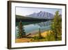 Canada, Alberta, Banff National Park, Two Jack Lake and Mount Rundle-Jamie & Judy Wild-Framed Photographic Print