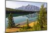 Canada, Alberta, Banff National Park, Two Jack Lake and Mount Rundle-Jamie & Judy Wild-Mounted Photographic Print