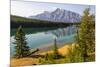 Canada, Alberta, Banff National Park, Two Jack Lake and Mount Rundle-Jamie & Judy Wild-Mounted Photographic Print