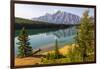 Canada, Alberta, Banff National Park, Two Jack Lake and Mount Rundle-Jamie & Judy Wild-Framed Photographic Print