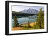 Canada, Alberta, Banff National Park, Two Jack Lake and Mount Rundle-Jamie & Judy Wild-Framed Photographic Print