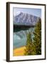 Canada, Alberta, Banff National Park, Two Jack Lake and Mount Rundle-Jamie & Judy Wild-Framed Photographic Print