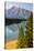 Canada, Alberta, Banff National Park, Two Jack Lake and Mount Rundle-Jamie & Judy Wild-Stretched Canvas