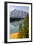 Canada, Alberta, Banff National Park, Two Jack Lake and Mount Rundle-Jamie & Judy Wild-Framed Photographic Print