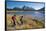 Canada, Alberta, Banff National Park, Vermilion Lake, Tourists with Bikes-null-Framed Stretched Canvas