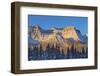 Canada, Alberta, Banff National Park. Waputik Range in Canadian Rocky Mountains.-Jaynes Gallery-Framed Photographic Print