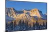 Canada, Alberta, Banff National Park. Waputik Range in Canadian Rocky Mountains.-Jaynes Gallery-Mounted Photographic Print