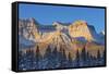 Canada, Alberta, Banff National Park. Waputik Range in Canadian Rocky Mountains.-Jaynes Gallery-Framed Stretched Canvas