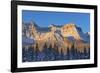 Canada, Alberta, Banff National Park. Waputik Range in Canadian Rocky Mountains.-Jaynes Gallery-Framed Photographic Print